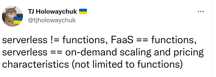 Serverless takeaways